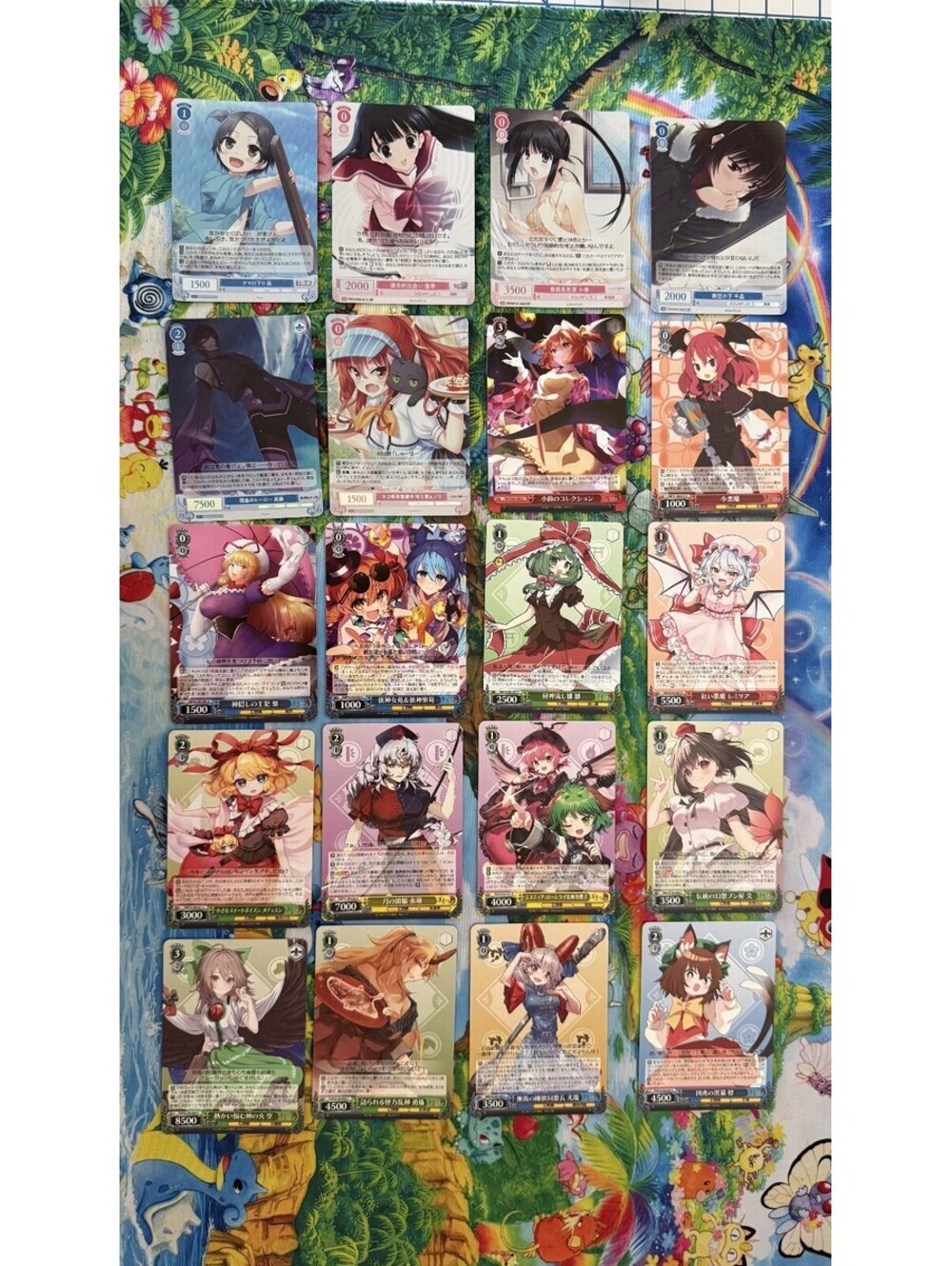 Weiss Schwarz 20 Card Lot Mixed Anime TCG RAW D23